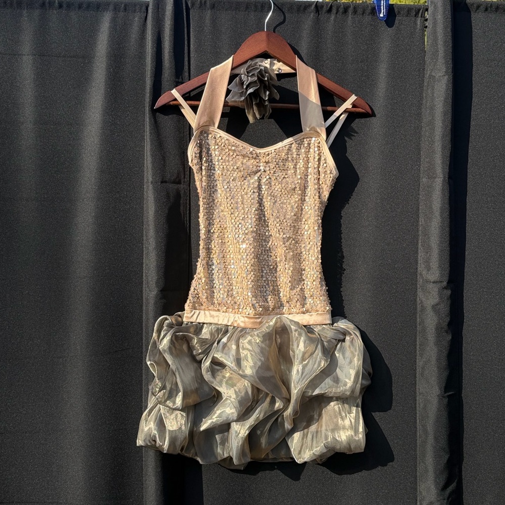 EUC (2) Weissman Sequin Dance Dresses